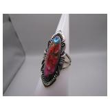 Size 7 Gorgeous Precious Stone Ring