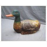 Vintage Wooden Duck Decor