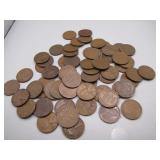 Nice Lot of Unsorted Wheat Pennies