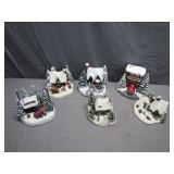 Assorted Adorable Christmas Village Houses