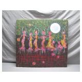 Dancing Women Painting on Canvas