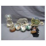 Ceramic Wolf Decor & German Shepherd Ornaments