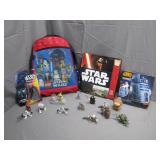 Lego Star Wars Back Pack w/ Star Wars Treasures