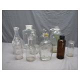 Glass Bottles and Jugs