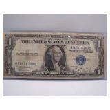 Vintage Silver Certificate $1.00 -1935 A Series