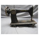 Antique Metal Singer Sewing Machine
