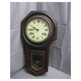 Small Walnut Wall Clock