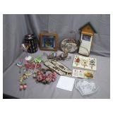 Assorted lot of home decor items