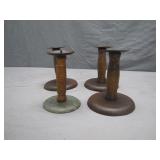 4 Vintage Hog Scrapers