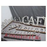 Assorted Metal "Saying" Sign lot