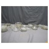 Large Lot of Crystal Chandelier Parts