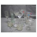 Assorted Glassware