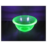 Hazel Atlas Uranium Glass Bowl
