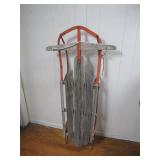 Vintage metal and wooden shed