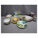 Collection of Limoges & Nippon China Dishes