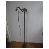 vintage cast iron floor lamp (untested)