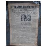 1944 WWII Stars & Stripes Newspaper