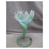 Beautiful MCM Murano Blown Glass Art Vase