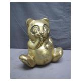 brass panda Statue home decor