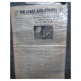 Original 1944 Stars and Stipes Newspaper
