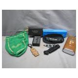 Manly Treasures Lot: Knives, Pouch & More