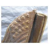Brass American Flag Bookends