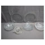Glass Juicer & Assorted Crystal/glass housewares
