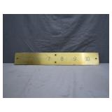 Brass Elevator Floor Number Strip