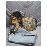 Life Vest, Rubber overalls & seat saver