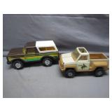 Vintage Nylint Bass Chaser & Tonka Rodeo Toys