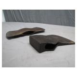 2 Vintage Axe Heads