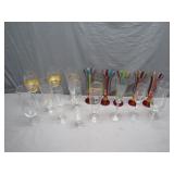 Nice Assortment of Gold Detailed Glasses