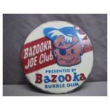 Bazooka Joe Club Wall Sign, 8-Inch Diameter