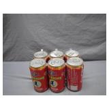 Coca-Cola Super Bowl XXVI Redskins Cans