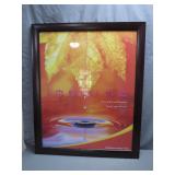 Framed Motivational Imagine Poster