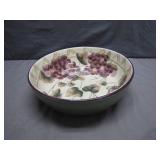 Hand-Painted Oneida Serving Bowl with Grapes