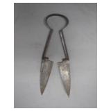 Hand-Forged Sheep Shears with Rustic Elegance