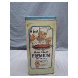 Nabisco Premium Crackers Tin Display Piece