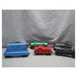 Lionel Train Set with Caboose and Cars