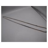20-Inch Sterling Silver Rope Chain