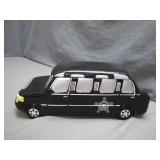 Black ï¿½Sheriffï¿½s Limoï¿½ Ceramic Candy Container