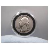 1957-D Washington Silver Quarter