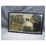 Teacherï¿½s Highland Cream Mirror Sign