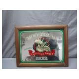 Framed Moosehead Canadian Lager Mirror Sign