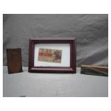 Framed 1948 Transit Pass With Printing Plates