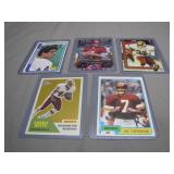 5 Washington Football Cards