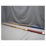 Vintage Advertising Pool Cues
