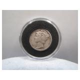 1943 Mercury Silver Dime