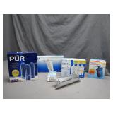 Water Filter Lot Featuring PUR and Brita