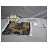 Copper Knee Brace and Ornate Chain Purse